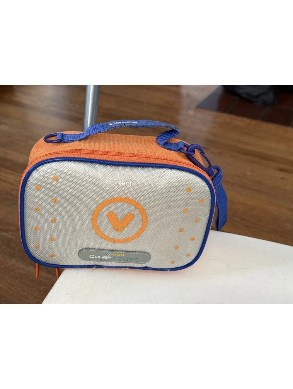 VTech V.Smile Cyber Pocket Handheld Electronic Learning System W/case, Game